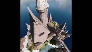 Hogwarts, School of Witchcraft and Wizardry, built in Fortnite!!!!
