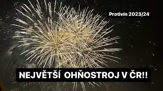 Novoroční ohňostroj Protivín - NEJVĚTŠÍ OHŇOSTROJ V ČR!!!