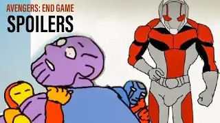 Ant Man Crawls Up Thanos Ass ANIMATED | Avengers End Game Plot Twist Spoilers