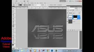 How to make ASUS logo  Desing ASUS Logo in Adobe Photoshop Videos Tutorial with of my fears sound mp