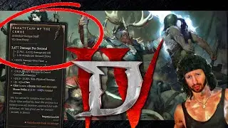 Diablo 4 - NEW SEASON 5 UNIQUES and CHANGES!!
