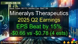 Mineralys Therapeutics (MLYS|$847.3M) - 2025 Q2 Earnings Analysis