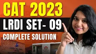 CAT 2023 LRDI Set| LRDI Complete Solutions