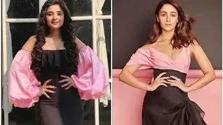 Kanika mann VS Alia bhatt💝💞🔥 same look😍 
