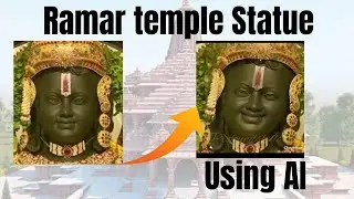 My AI Creation Ayodhya Ramar statue #ramartemple #ramar #ayodhya