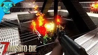 Survive ANY Blood Moon with This Simple Base Design in 7 Days to Die!