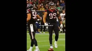 Is J.J. Watt the best defensive linemen of all time? 🤔 #shorts