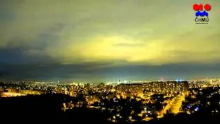 Praha-Libus, 25-29.12.2012 Time-lapse, 10fps, 5min per frame