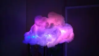 DIY Cloud Light (animated & sound responsive lights!) || Tiffyquake ♡