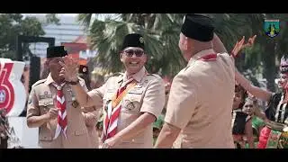 Upacara Hari Pramuka Ke - 63 | Kwartir Daerah Gerakan Pramuka Jawa TimurKwarda Jatim