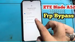 ZTE Blade A52 Frp bypass | ZTE blade a52 google account remove