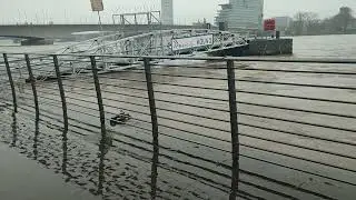 Рейн, повышение воды