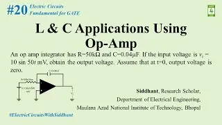 Application of L & C #20 | Electric Circuits Fundamental for 