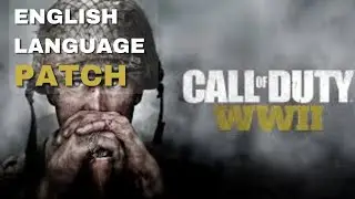 How to Change language in COD WWII || How to add English language patch in COD WWII