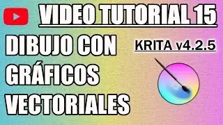 ✍️ Krita Tutorial 15 Subtitled - Vectors
