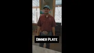 Belt Buckle Dinner Plate #lefeeds