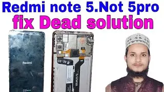 Dead mobile fix || Redmi Not 5, Not 5 Pro Dead Solution || emmc fix dead Solution || mnz