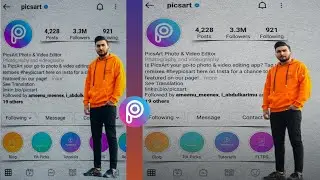 Edit Instagram 3D Effect In Picsart - PicsArt Tutorial 2021
