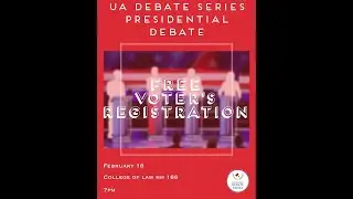 UA Debate - 2020-02-18 - 2020 Presidential Debate
