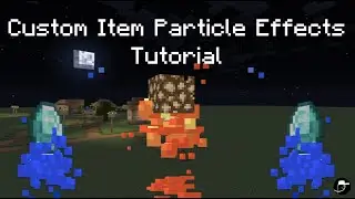 Custom Item Particle Effects Minecraft Tutorial Step By Step (Java)
