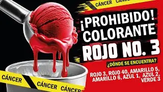 URGENT! US ANNOUNCES ELIMINATING PRODUCTS WITH RED DYE Nº3 CANCER RISK? WHY?
