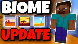 Is Minecraft’s Next Update A BIOME UPDATE?