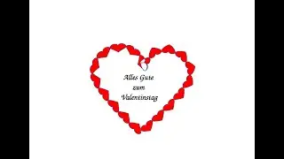Inkscape: Freies Gestalten mit Pfaden. Bsp.  Valentinsherz