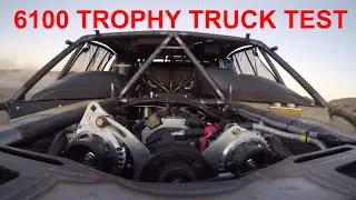 6100 Spec Trophy Truck Testing (RAW) | Christopher Polvoorde