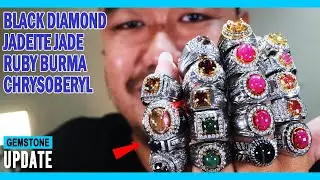 GEMSTONES UPDATE 04042023 - RUBY JADEITE RED SPINEL JADE BURMA CHRYSOBERYL SILIMANITE CEYLON ZIRCON