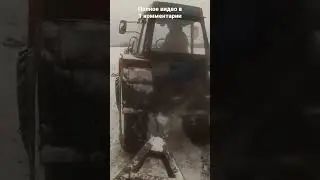 ТРАКТОР ЛТЗ-60 зимой с Большим ПРИЦЕПОМ дров #трактор #maksim-technikpro #мтз #лтз60 #лтз
