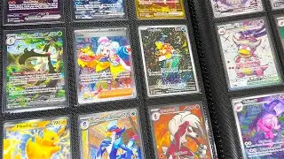 DO I HAVE A 100% COMPLETE PALDEA EVOLVED POKEMON CARD BINDER? [opening]