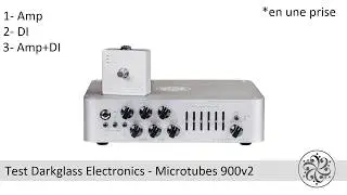 Darkglass Microtubes 900v2 - One shot comparison test
