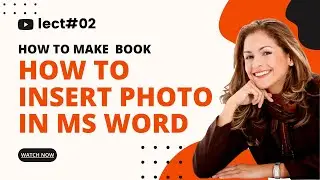 how to make the book in MSword | Book formatting | how to  insert the photo in Msword