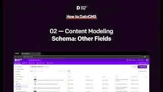 Chapter 2 - Content Modeling - Intro to Other Fields