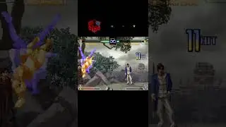 Sie Kensou Combo - KOF #shorts #gaming