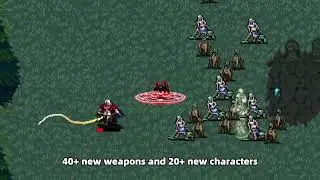 New weapons, new characters, new music - the new DLC for Vampire Survivors is only $3.99!