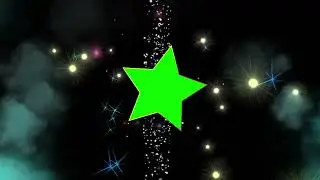 green screen photo frame star effect