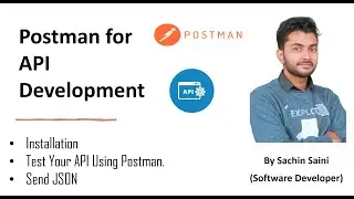 Postman Tutorial for API  Development in Hindi | Send JSON to server (API)