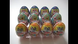 Spanch Bob серия Губка Боб! Распаковка Kinder Surprise 2019!
