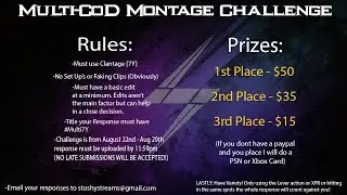 Multi-CoD Montage Challenge! (Solo)