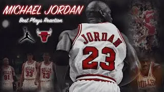 MICHAEL 'THE GOAT' JORDAN BEST PLAYS REACTION!! 🐐🏀