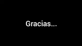 Gracias...