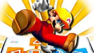 Mario maker MAIS avec un tapis de danse