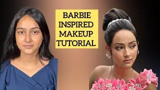 Barbie Inspired Makeup Look || Glamours Makeup Look || Nayna Savla