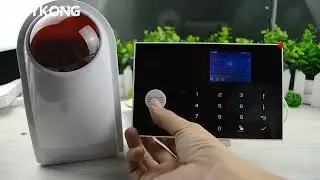 Умная беспроводная сигнализации с WiFi + GSM, 433 МГц