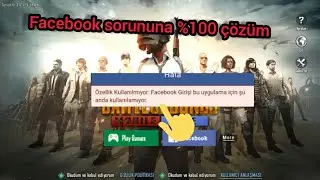 PUBG MOBİLE LİTE FACEBOOK SORUNUNA %100 ÇÖZÜM  !!!!