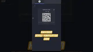 Hikvision Device Verification Code #cctv #hikvision #cctvcamera