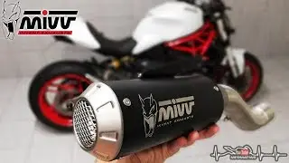 Ducati Monster 821 | MIVV MK3 Exhaust | Install + Sound!