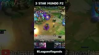 ⭐⭐⭐MUNDO TFT PART 2 #LEAGUEOFLEGENDS #LEAGUESHORTS #TFT #TEAMFIGHTTACTICS