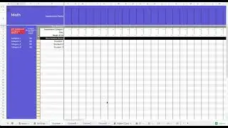 Naming Courses in Google Sheets Gradebook